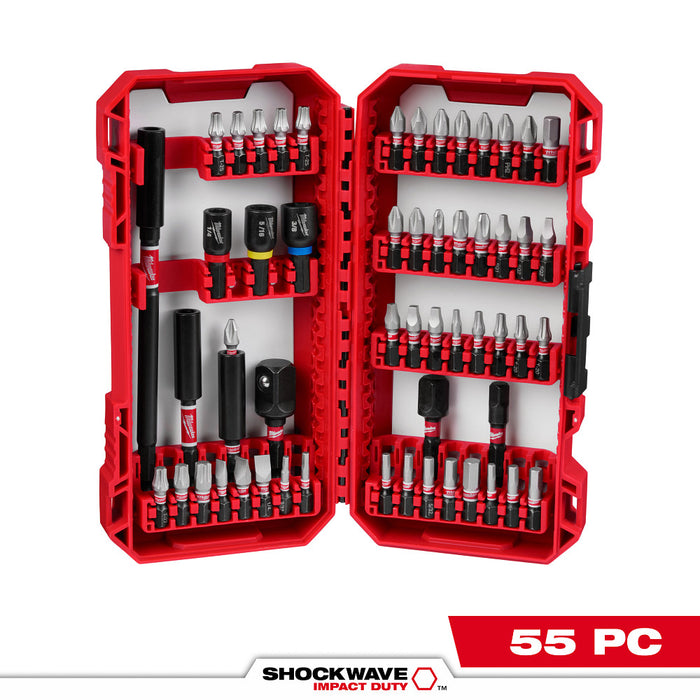 MILWAUKEE 55 PC. SHOCKWAVE IMPACT DUTY™ Driver Bit Set