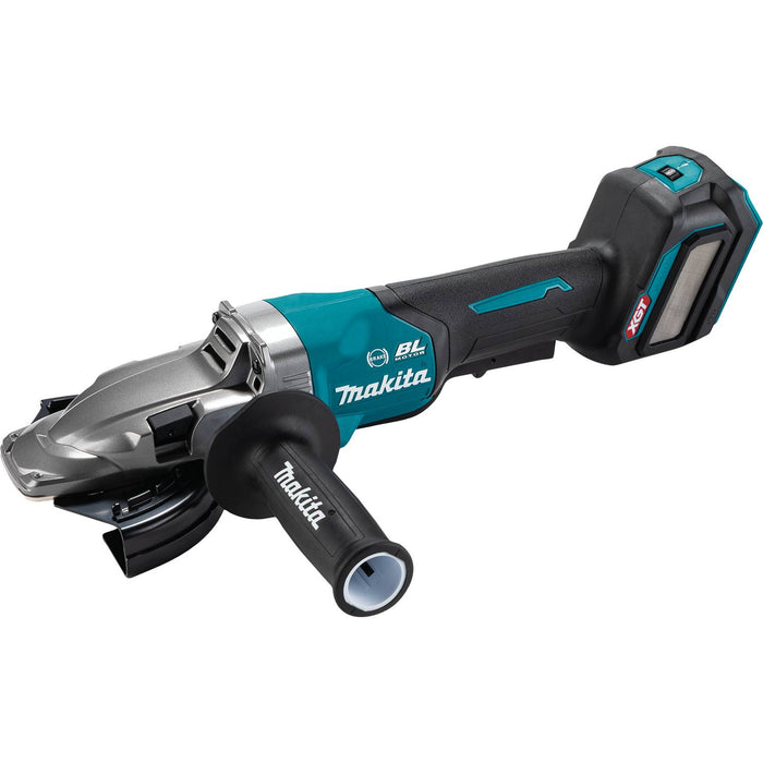 Makita GAG16Z 40V max XGT® Brushless Cordless 5" Paddle Switch Flathead Grinder, Variable Speed, with Electric Brake, Tool Only