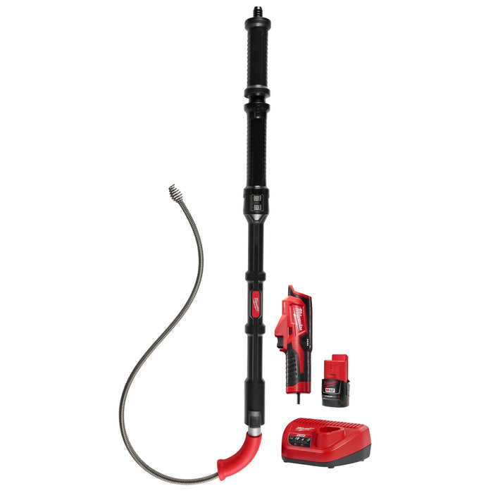 MILWAUKEE M12 TRAPSNAKE 6' Toilet Auger Kit