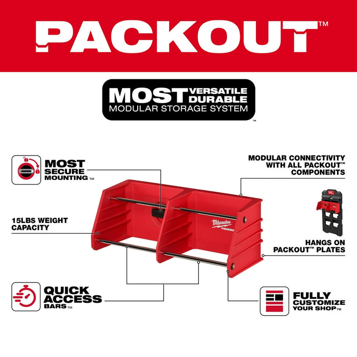 MILWAUKEE PACKOUT™ Tool Rack