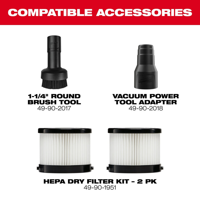 MILWAUKEE M18™ Compact Vacuum (Tool Only)