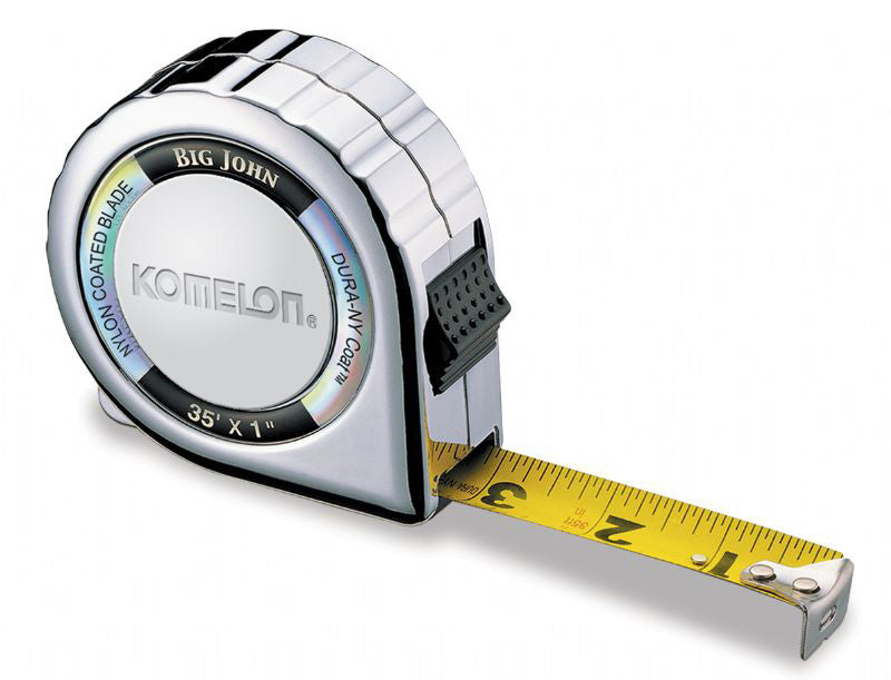Komelon 35' x 1" Big John Chrome Case