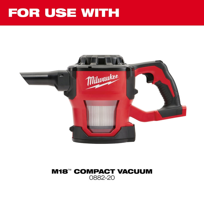 MILWAUKEE HEPA Dry Filter Kit (2 PACK)