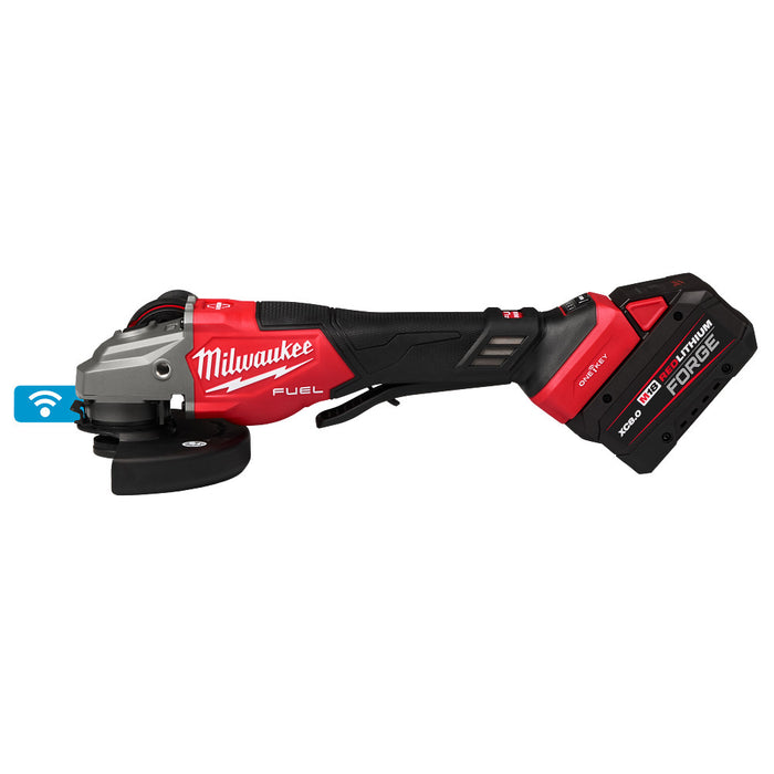 MILWAUKEE M18 FUEL 4-1/2"-6" Variable Speed Braking Grinder, Paddle Switch Kit
