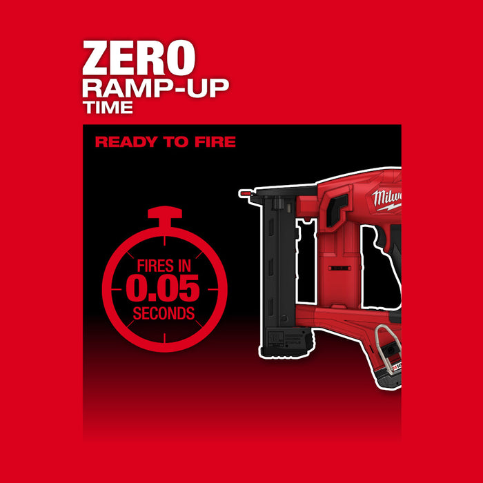 MILWAUKEE M18 FUEL™ 18 Gauge 1/4" Narrow Crown Stapler (Tool Only)