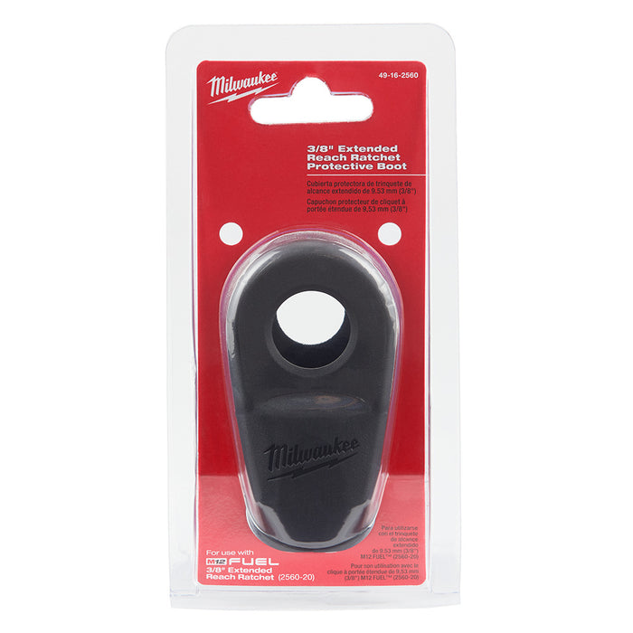 Funda de goma con trinquete de alcance extendido MILWAUKEE M12 FUEL™ de 3/8"