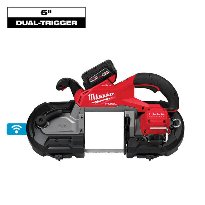 MILWAUKEE M18 FUEL Dual Trigger Deep Cut Band Saw Kit