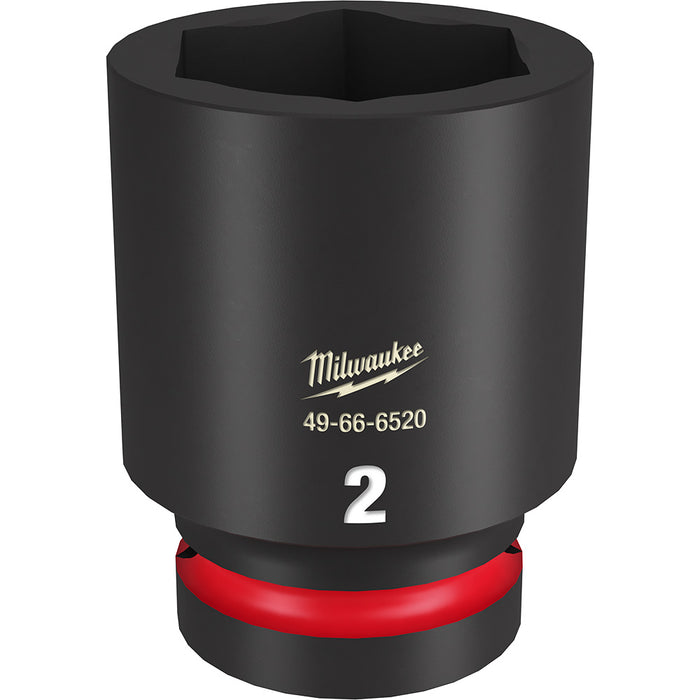 MILWAUKEE SHOCKWAVE Impact Duty 1" Drive 2" Standard 6 Point Socket