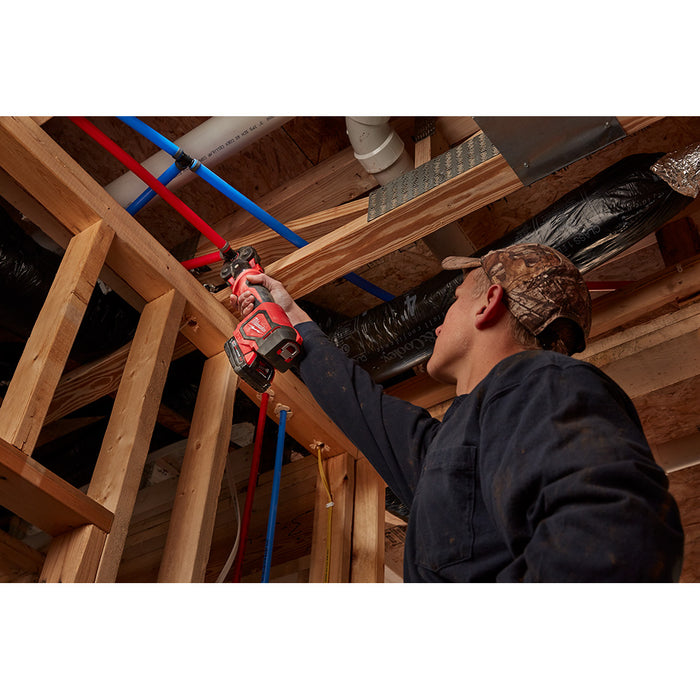 MILWAUKEE M18 Short Throw Press Tool Kit w/ PEX Crimp Jaws