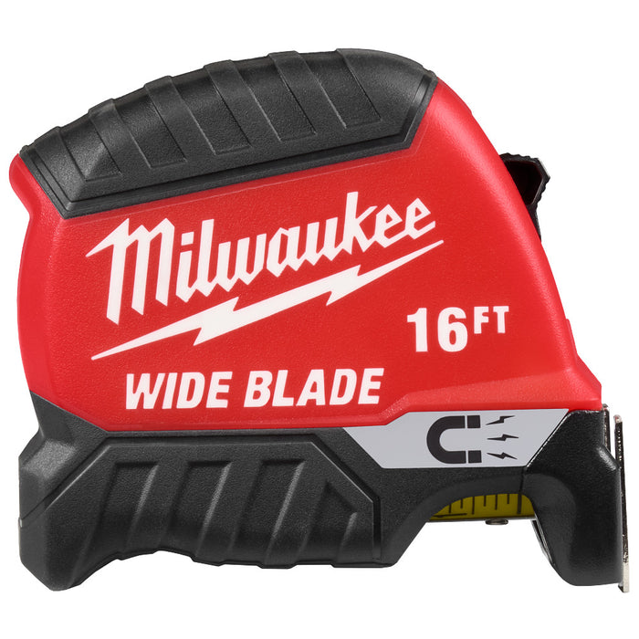 MILWAUKEE 16' Wide Blade Magnetic Tape Measure