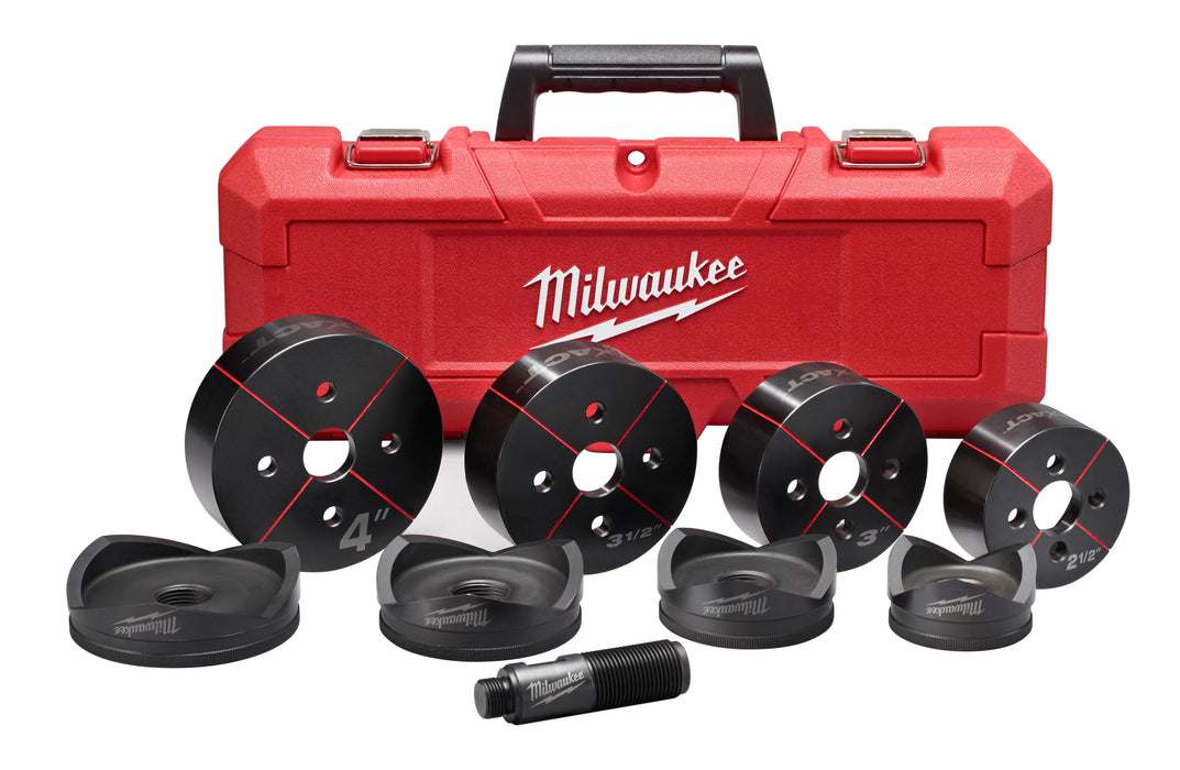 MILWAUKEE EXACT 2-1/2" - 4" Knockout Set