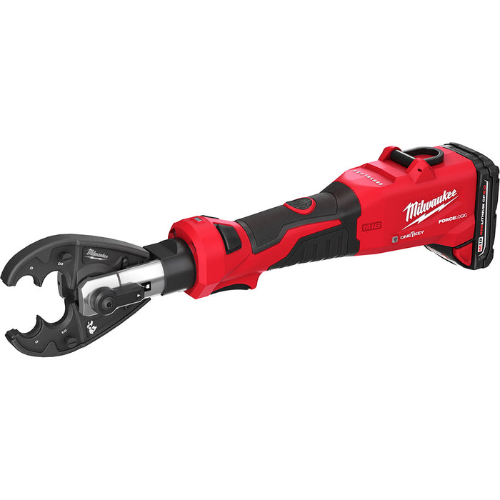 MILWAUKEE M18 FORCE LOGIC 6T Linear Utility Crimper Kit w/ O-D3 Jaw