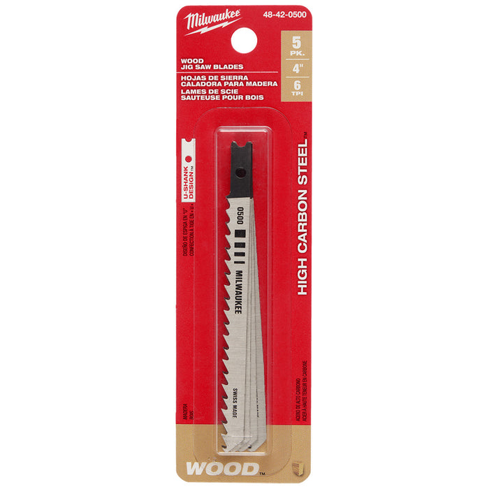 Milwaukee Tools 4" Jig Saw Blade 48-42-0500
