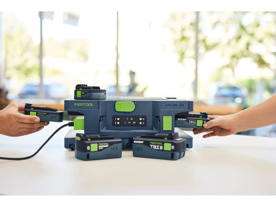 FESTOOL Rapid Charger SYS-MC 6/4