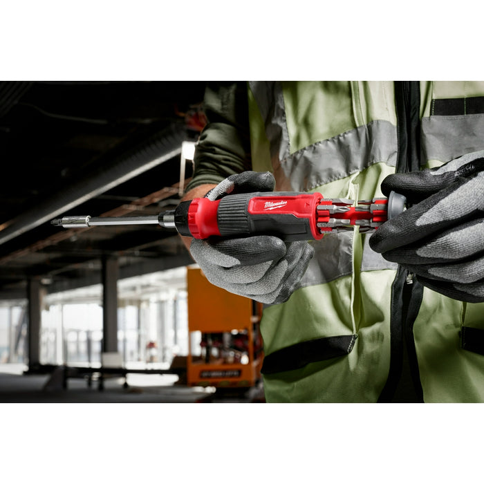 MILWAUKEE 14-IN-1 Ratcheting Multi-Bit & 8-IN-1 Ratcheting Compact Multi-Bit Screwdriver Set