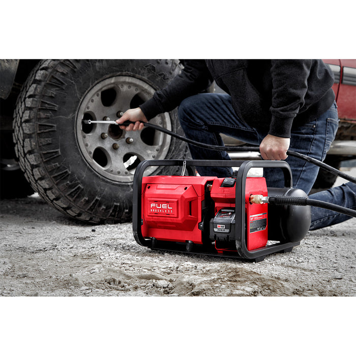 MILWAUKEE M18 FUEL™ 2 Gallon Compact Quiet Compressor (Tool Only)