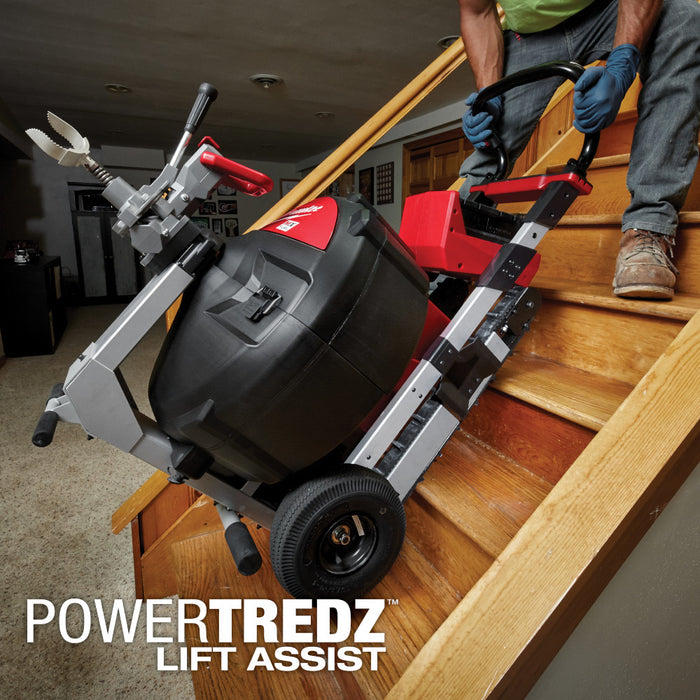 Kit de máquina de tambor para alcantarillado MILWAUKEE MX FUEL™ con POWERTREDZ™