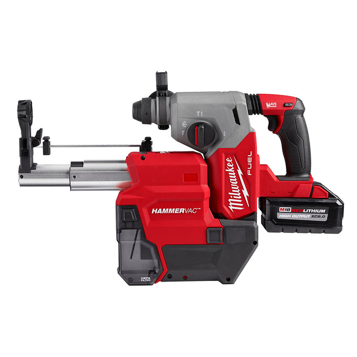MILWAUKEE M18 FUEL 1" SDS PLUS Rotary Hammer Kit w/ Dust Extractor