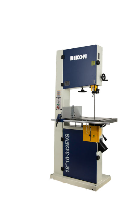Rikon 18" Bandsaw  2.5HP Electronic Variable Speed