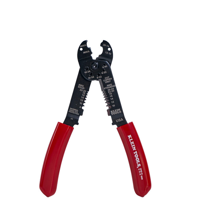 KLEIN TOOLS 6-IN-1 Multi Tool, Multi-Purpose Stripper, Crimper, Wire Cutter