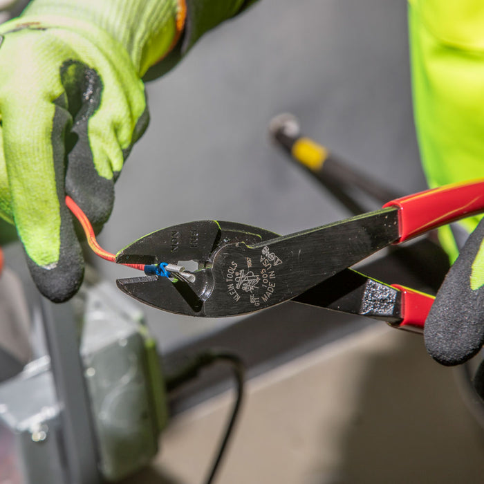 KLEIN TOOLS Crimping & Cutting Tool For Connectors