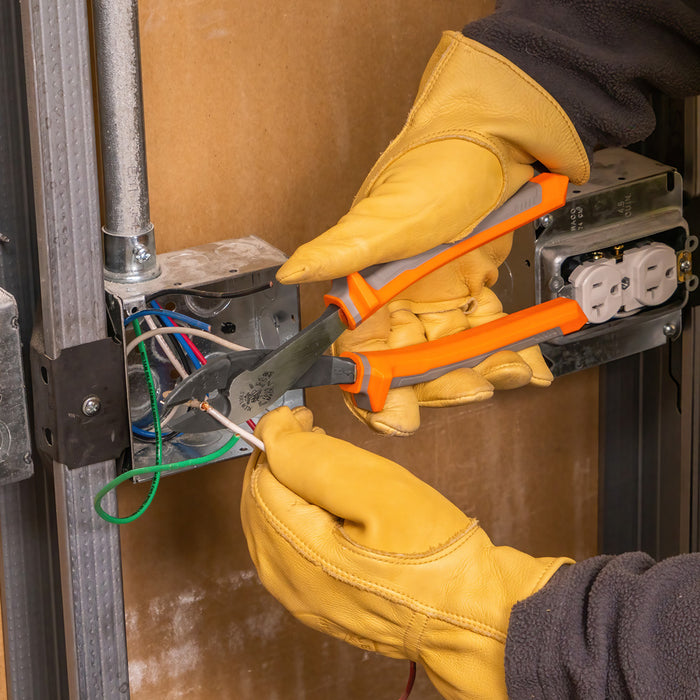 KLEIN TOOLS Insulated Crimping & Cutting Tool For Connectors