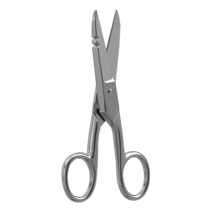 KLEIN TOOLS Serrated Electrician Scissors w/ Stripping