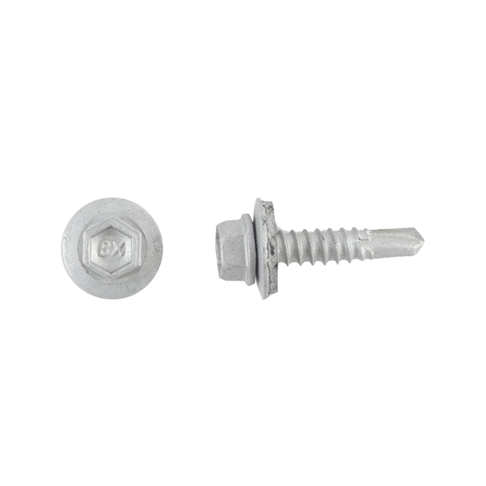 Teks® with Bonded Washer Steel-to-Steel Self-Drilling Screws - TEKS® 3 HWH/BD CL 12-14 X 1"