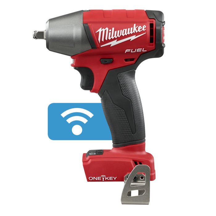 MILWAUKEE M18 FUEL w/ ONE-KEY 3/8" Compact Impact Wrench w/ Friction Ring (Tool Only)