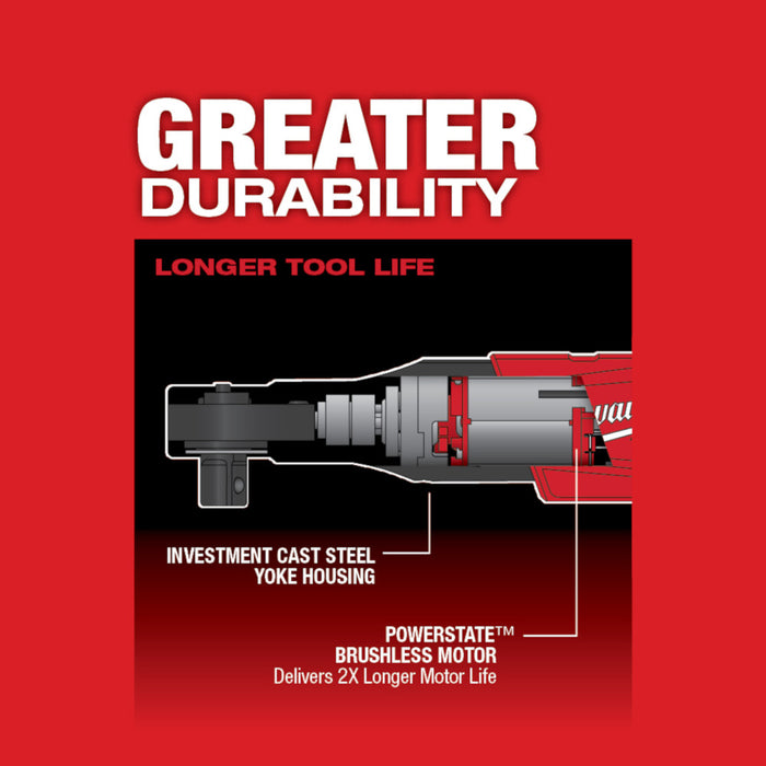 MILWAUKEE M12™ FUEL™ Juego de trinquete de 1/2"