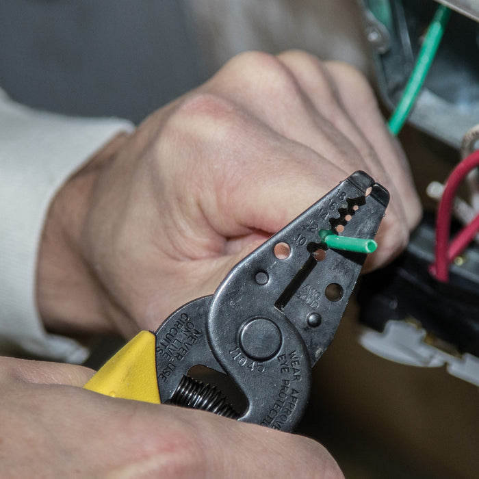 KLEIN TOOLS Wire Stripper/Cutter For 10-18 AWG Solid Wire