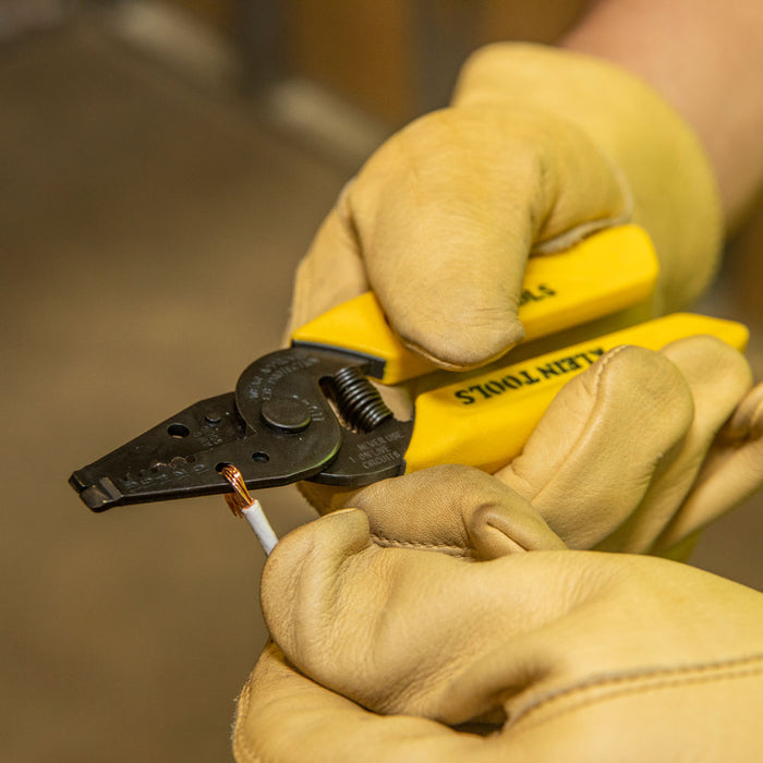 KLEIN TOOLS Wire Stripper/Cutter For 10-18 AWG Solid Wire