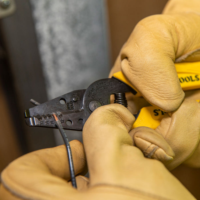 KLEIN TOOLS Dual-Wire Stripper/Cutter For Solid Wire