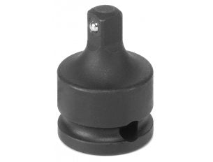 Grey Pneumatic 3/8" Female x 1/2" Male Adapter w/ Friction Ball