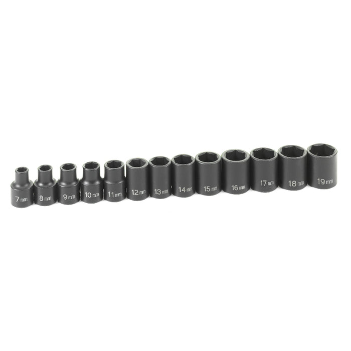 Grey Pneumatic 3/8" Drive 13 Piece Standard Metric Set