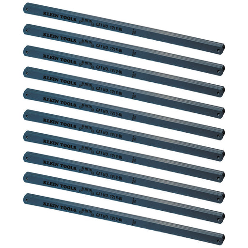 KLEIN TOOLS 12" 18 TPI Bi-Metal Blades (100 PACK)