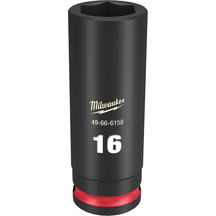 MILWAUKEE SHOCKWAVE Impact Duty 3/8" Drive 14MM Deep 6 Point Socket
