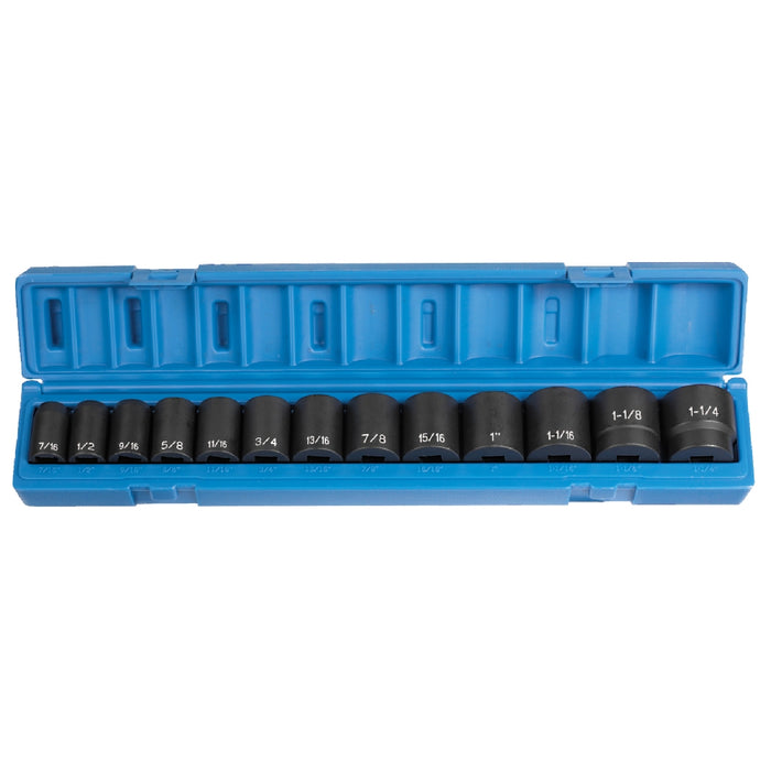 Grey Pneumatic 1/2" Drive 13 Piece Standard Set