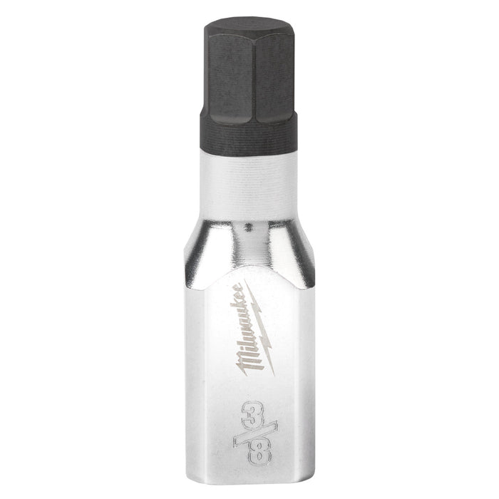 MILWAUKEE 3/8" Drive Hex Bit Sockets - SAE