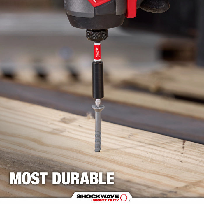 Milwaukee Tools (10) 6 MAG BIT HOLDER 48-32-4521