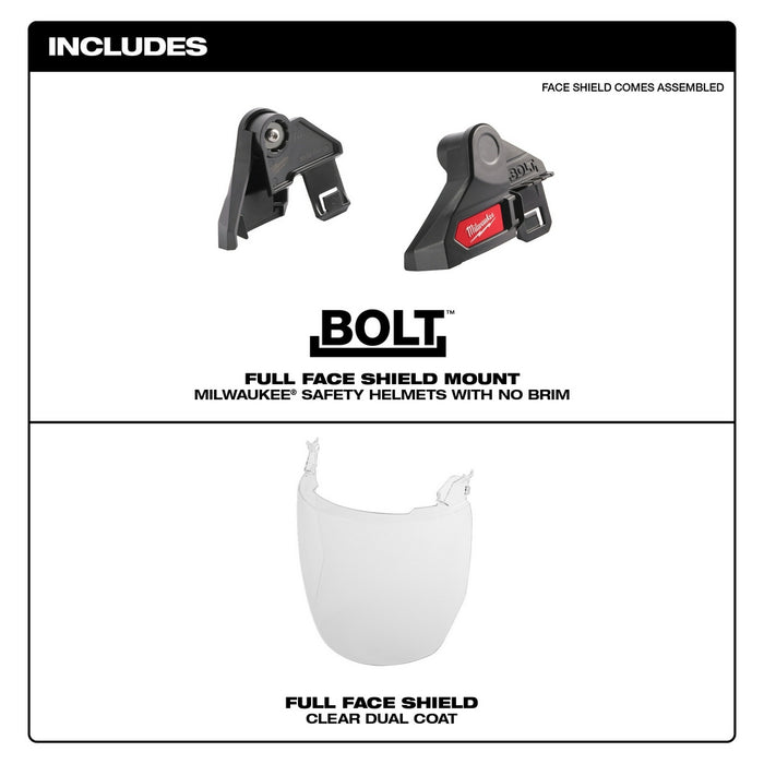 MILWAUKEE BOLT™ Full Face Shield