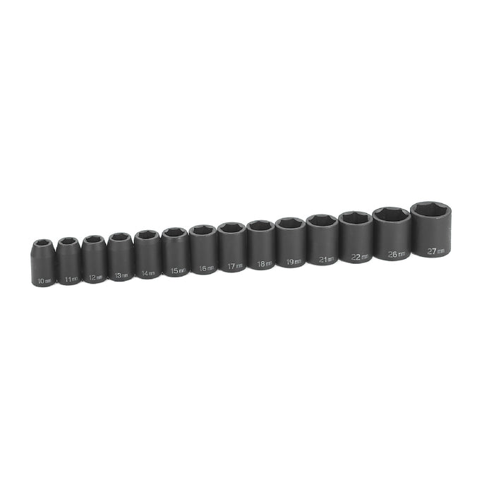Grey Pneumatic 1/2" Drive 14 Piece Standard Metric Set