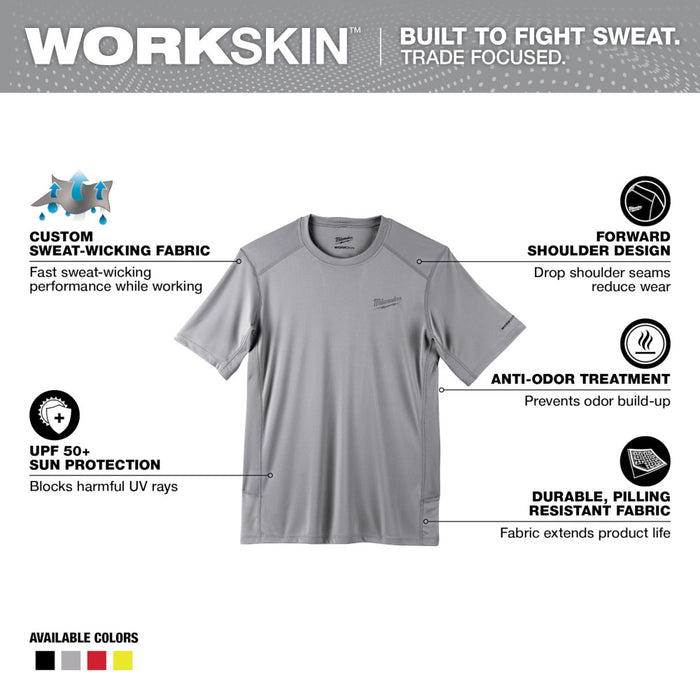 MILWAUKEE WORKSKIN™ Camisa ligera de alto rendimiento - Manga corta