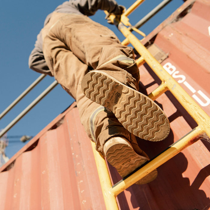 Men's Danner 6" Alloy Toe WP Moc Toe Work Boot 14301 Wide