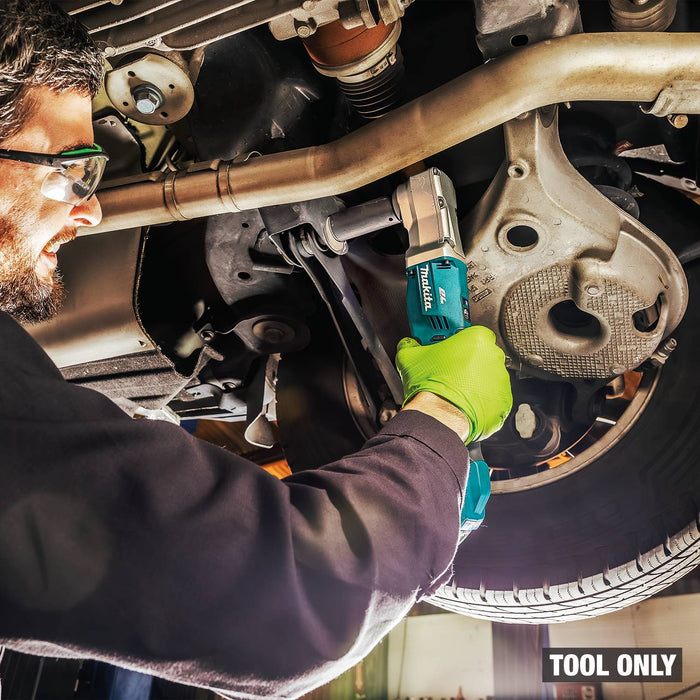Makita XLT05Z 18V LXT® Lithium-Ion Brushless Cordless High Torque 1/2" Sq. Drive Angle Impact Wrench w/ Detent Pin, Tool Only