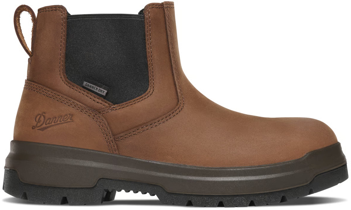 Danner Women's Ground Control 5" Brown Chelsea 14523