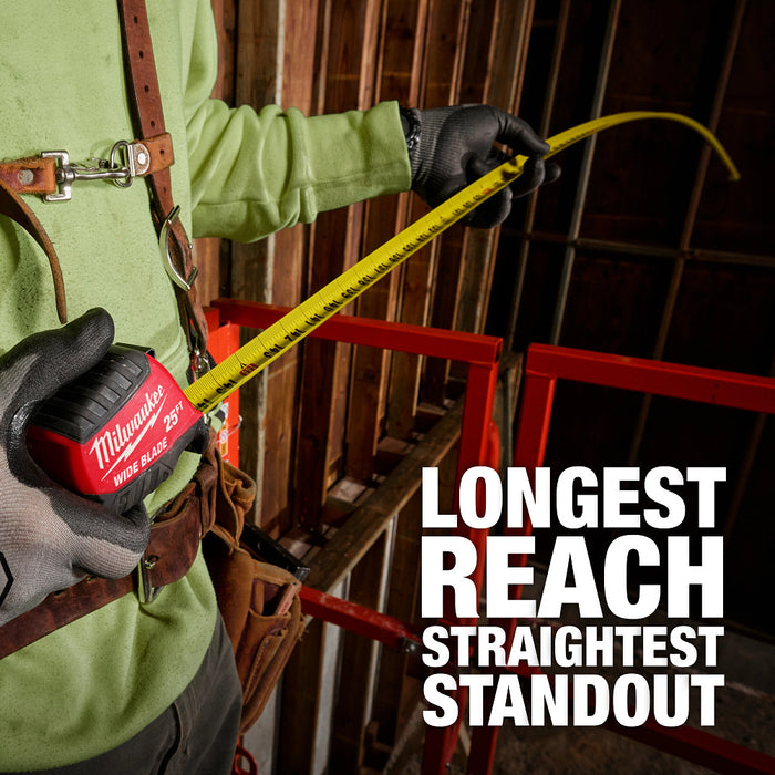 MILWAUKEE 30' Wide Blade Tape Measure