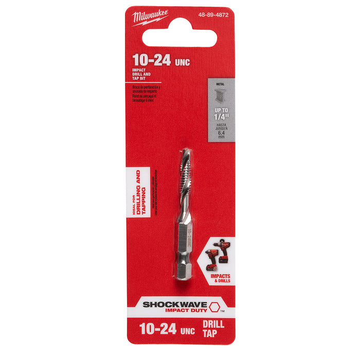 Milwaukee Tools 10-24 SAE IMPACT DRILL TAP 48-89-4872