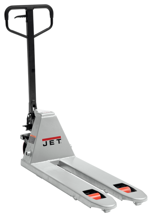 Transpaleta JET de 16" X 36" con capacidad de 5,500 lb