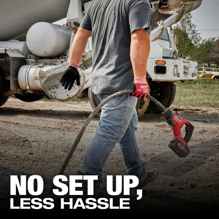 MILWAUKEE M18 FUEL™ Kit de vibrador tipo lápiz para concreto de 8'